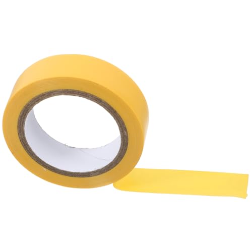 JECOMPRIS Kabelband Dünnes Isolierband Drahtband Isolierband Rot Hitzebeständiges Band Rotes Isolierband Farben Von Isolierbändern Farbiges Band Kordelband Pvc Yellow von JECOMPRIS