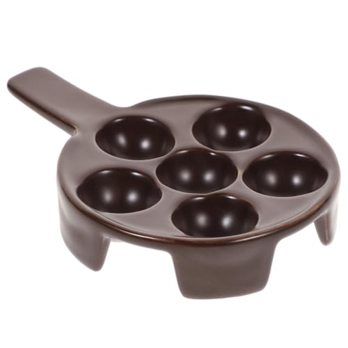 JECOMPRIS Keramik Escargot Backform Rund mit Sockel Hitzebeständig Glatte Oberfläche Spülmaschinenfest für Hotel Restaurant und Küche Kleine Französische Schneckenteller Zufällige Farbe JECOMPRIS Keramik Escargot Backform Rund mit Sockel Hitzebeständig Glatte Oberfläche Spülmaschinenfest für Hotel Restaurant und Küche Kleine Französische Schneckenteller Zufällige Farbe von JECOMPRIS