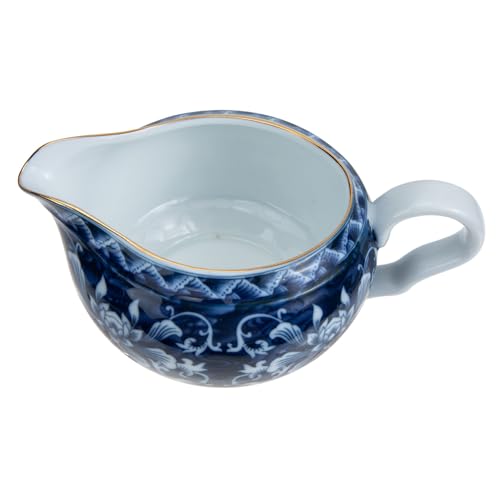 JECOMPRIS Keramik Milchkanne mit Henkel Glatte Oberfläche Einfach zu Reinigen Vielseitig als Frothing Cup Sauce Holder und Syrup Pitcher Geeignet für Kaffeehäuser Restaurants und Zuhause von JECOMPRIS