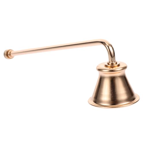 JECOMPRIS Kerzenlöscher aus Tragbarer Dochtlöscher mit Kerzenabdeckung Kleines Kerzenpflege Eleganter Goldener Dochtschutz für Teelichter Schonendes Löschen ohne Dochtschäden JECOMPRIS Kerzenlöscher aus Tragbarer Dochtlöscher mit Kerzenabdeckung Kleines Kerzenpflege Eleganter Goldener Dochtschutz für Teelichter Schonendes Löschen ohne Dochtschäden von JECOMPRIS