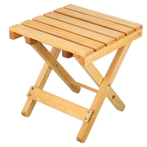 JECOMPRIS Klappbarer Holztisch für Garten und Camping Tragbarer Kleiner Picknicktisch für Outdoor Dekoration und Getränke Einfach zu Transportieren Montage JECOMPRIS Klappbarer Holztisch für Garten und Camping Tragbarer Kleiner Picknicktisch für Outdoor Dekoration und Getränke Einfach zu Transportieren Montage von JECOMPRIS