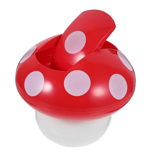 JECOMPRIS Kleiner Dekorativer Mülleimer mit Deckel Mini Abfalleimer für Schreibtisch Geeignet für Küche und Büro Praktischer Tischabfallbehälter Stilvoller Kawaii Mülleimer von JECOMPRIS