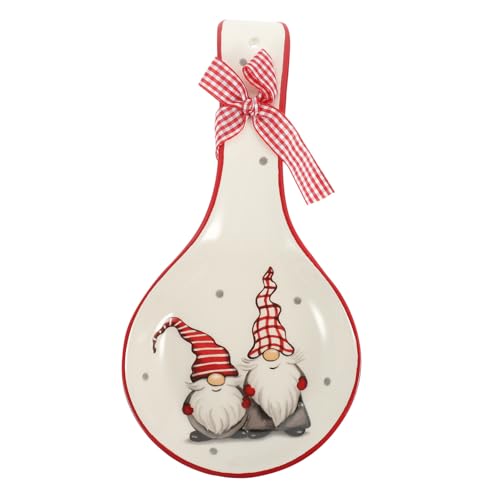JECOMPRIS Kochgeschirr Halter für Essstäbchen und Löffel Weihnachtsdekoration mit Schleife für Tischordnung und Aufbewahrung von Besteck JECOMPRIS Kochgeschirr Halter für Essstäbchen und Löffel Weihnachtsdekoration mit Schleife für Tischordnung und Aufbewahrung von Besteck von JECOMPRIS