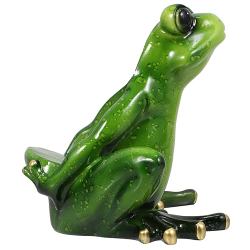 JECOMPRIS Kreativer Grüner Resin Weinflaschenhalter Frosch Design Stabiles Weinregal für Tisch Regal Cabinet Perfektes für Hochzeitstag Bar Restaurant und Zuhause JECOMPRIS Kreativer Grüner Resin Weinflaschenhalter Frosch Design Stabiles Weinregal für Tisch Regal Cabinet Perfektes für Hochzeitstag Bar Restaurant und Zuhause von JECOMPRIS