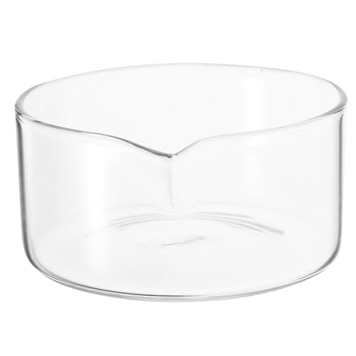 JECOMPRIS Kristallisationsschale Aus Glas Laborinstrumente Verdunstungsschale Aus Glas Verdunstungsschale Glas Laborverdunstungsschalen Petrischale Aus Glas Transparent von JECOMPRIS