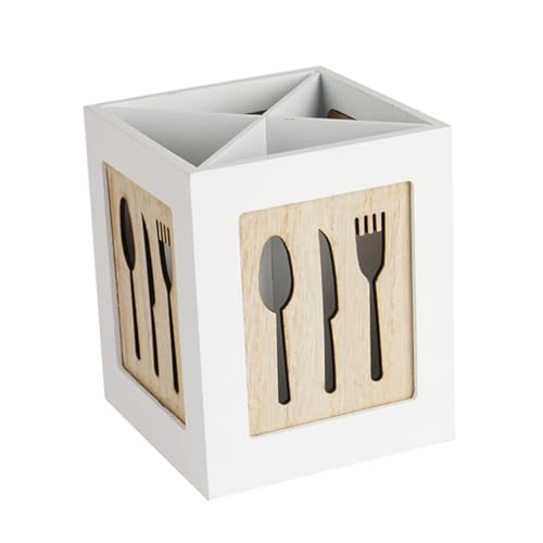 JECOMPRIS Küchenutensilien Aufbewahrungsbox aus Holz Multifunktionaler Besteck Organizer mit Mehreren Fächern für Gabeln Löffel und Essstäbchen für Arbeitsplatte JECOMPRIS Küchenutensilien Aufbewahrungsbox aus Holz Multifunktionaler Besteck Organizer mit Mehreren Fächern für Gabeln Löffel und Essstäbchen für Arbeitsplatte von JECOMPRIS