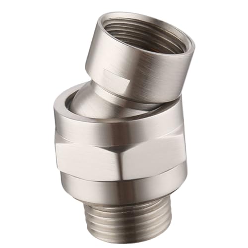 JECOMPRIS Kupfer Duschkopf Verbinder Split Mouth Anschluss Drehbarer Brausekopf Adapter Badezimmer Zubehör Langlebig Schwenkbar Einfache Montage für Wasserschlauch Anschluss JECOMPRIS Kupfer Duschkopf Verbinder Split Mouth Anschluss Drehbarer Brausekopf Adapter Badezimmer Zubehör Langlebig Schwenkbar Einfache Montage für Wasserschlauch Anschluss von JECOMPRIS