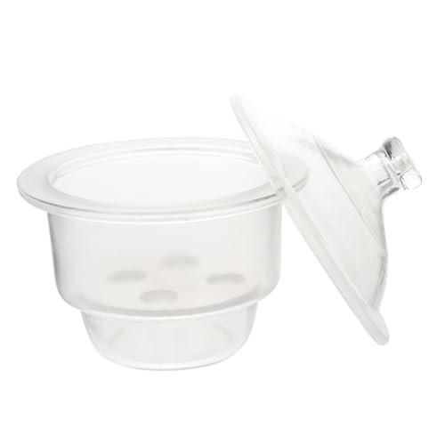 JECOMPRIS Labor Vakuum Exsikkator Glas Dessicator Trockenglasflasche für Wissenschaftliche Experimente Robust Transparent Vielseitig Einsetzbar in Laboren und Schulen von JECOMPRIS