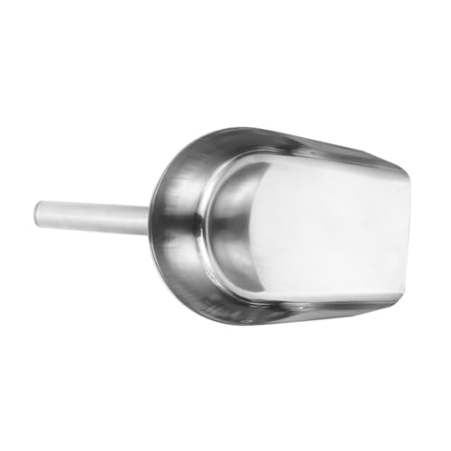 JECOMPRIS Eiswürfelschaufel Rostfrei mit Griff für Bar und Küche zum Schaufeln von Eis Mehl und JECOMPRIS Eiswürfelschaufel Rostfrei mit Griff für Bar und Küche zum Schaufeln von Eis Mehl und von JECOMPRIS