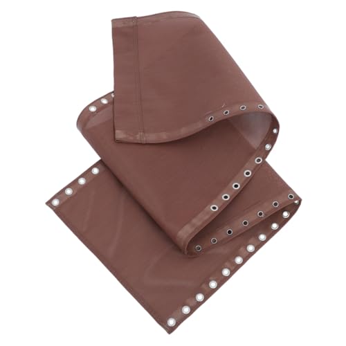 JECOMPRIS Liegestuhl Ersatzstoff Breit Robustes Outdoor reparaturgewebe für Klapp Lounge Wetterfestes Tragbares Camping Strandzubehör Komfortable Multifunktionale Sitzfläche in Kaffee von JECOMPRIS