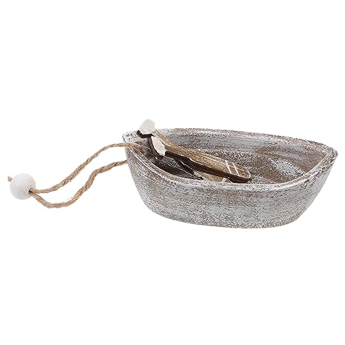 JECOMPRIS Mediterranes Segelboot Modell aus Holz Kleine Nautische Deko Handgefertigtes Miniatur Boot Kompakte Mediterraner Stil für Wohnzimmer Büro Party und Geschenke JECOMPRIS Mediterranes Segelboot Modell aus Holz Kleine Nautische Deko Handgefertigtes Miniatur Boot Kompakte Mediterraner Stil für Wohnzimmer Büro Party und Geschenke von JECOMPRIS