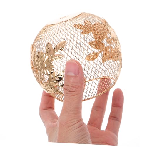 JECOMPRIS Metall Lampenschirm Drahtkäfig Deckenleuchte Ersatz Lampenabdeckung für Hängelampe und Stehlampe Robust Stilvoll im Vintage design Kompatibel mit Verschiedenen Leuchtmitteln JECOMPRIS Metall Lampenschirm Drahtkäfig Deckenleuchte Ersatz Lampenabdeckung für Hängelampe und Stehlampe Robust Stilvoll im Vintage design Kompatibel mit Verschiedenen Leuchtmitteln von JECOMPRIS