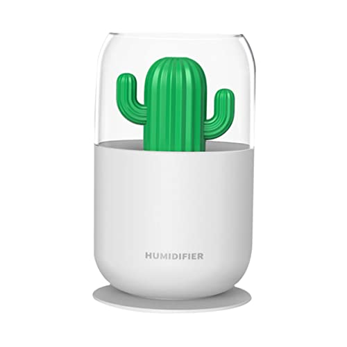 JECOMPRIS Mini USB Luftbefeuchter Tragbarer Kaktus Luftbefeuchter mit Nachtlicht für Schreibtisch Schlafzimmer und USB Betrieben Platzsparend JECOMPRIS Mini USB Luftbefeuchter Tragbarer Kaktus Luftbefeuchter mit Nachtlicht für Schreibtisch Schlafzimmer und USB Betrieben Platzsparend von JECOMPRIS