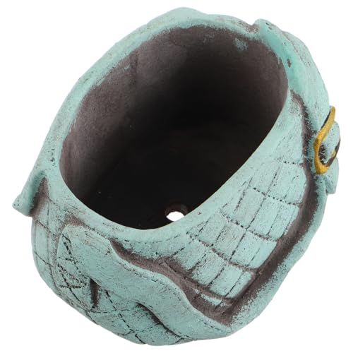 JECOMPRIS Mini-blumentopf Mini-pflanzentopf Dekoration Blumentopf Lustiger Blumenpot Innenpflanzentopf Retro-blumentopf Kleine Blumentöpfe Pflanzentöpfe Innen Kleiner Topf Zement Hellgrün von JECOMPRIS