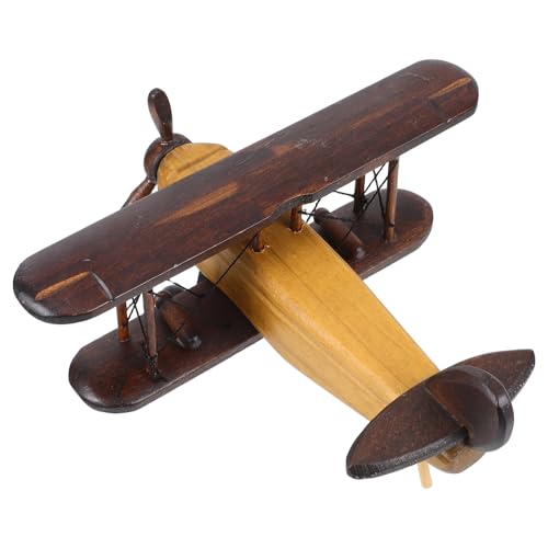 JECOMPRIS Modellflugzeug Aus Holz Retro -flugzeugdekoration Miniaturflugzeug Desktop -flugzeugschmuck Flugzeugmodelldekoration Ebene Ornament Holzflugzeug- Holzflugzeugmodell Kaffee JECOMPRIS Modellflugzeug Aus Holz Retro -flugzeugdekoration Miniaturflugzeug Desktop -flugzeugschmuck Flugzeugmodelldekoration Ebene Ornament Holzflugzeug- Holzflugzeugmodell Kaffee von JECOMPRIS