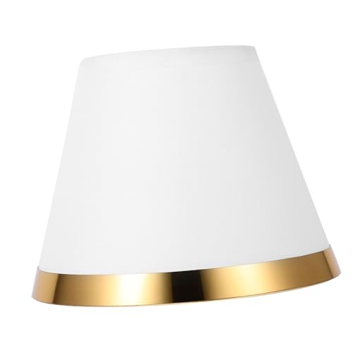 JECOMPRIS Moderner Lampenschirm Ersatz für Tischlampe Stabiles Weißes Stoff Lampenschirm Design Diffuse Lichtwirkung für Schlafzimmer Wohnzimmer Hotel und Studentenwohnheim JECOMPRIS Moderner Lampenschirm Ersatz für Tischlampe Stabiles Weißes Stoff Lampenschirm Design Diffuse Lichtwirkung für Schlafzimmer Wohnzimmer Hotel und Studentenwohnheim von JECOMPRIS