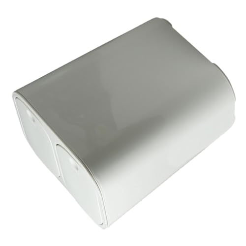 JECOMPRIS Mülleimer mit Deckel Fächer Küchenabfallbehälter Praktischer Müllcontainer für Umweltfreundliche Abfalltrennung Design für Wohnzimmer von JECOMPRIS