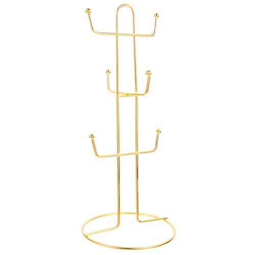 JECOMPRIS Mug Tree Becherhalter aus Stabilem Metall für Küche und Zuhause Haken Tassenhalter mit Langlebiger Struktur Vielseitig für Kaffeetassen Kochutensilien und Küchenzubehör Geeignet JECOMPRIS Mug Tree Becherhalter aus Stabilem Metall für Küche und Zuhause Haken Tassenhalter mit Langlebiger Struktur Vielseitig für Kaffeetassen Kochutensilien und Küchenzubehör Geeignet von JECOMPRIS