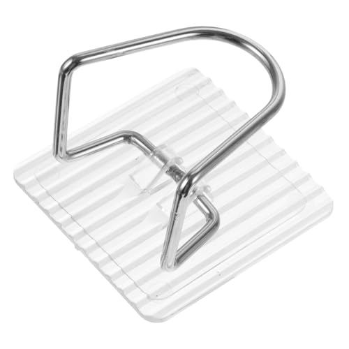JECOMPRIS Multifunktionaler Schwammhalter für Küchenspüle Selbstklebend Bohren Robustes Material Einfacher Küchen Organizer zum Schnellen Trocknen von Schwämmen von JECOMPRIS