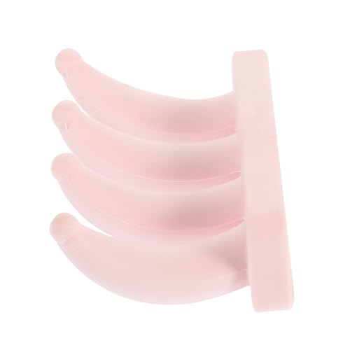 JECOMPRIS Multifunktionaler Silikonwandhaken ohne Bohren Selbstklebender Wandhaken für Handtücher Mäntel Schlüssel und Hüte Traceless Langlebig für Schlafzimmer Badezimmer und Flur Rosa von JECOMPRIS