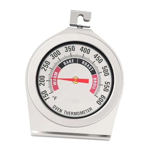 JECOMPRIS Ofenthermometer für Küche Präzises Grillthermometer mit Großem für Backofen Grill und Bbq Leicht und Platzsparend Genaue Temperaturmessung JECOMPRIS Ofenthermometer für Küche Präzises Grillthermometer mit Großem für Backofen Grill und Bbq Leicht und Platzsparend Genaue Temperaturmessung von JECOMPRIS