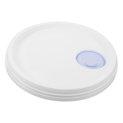 JECOMPRIS Plastikwanne Eimerdeckel Aus Kunststoff Eimer Auslaufsicherer Deckel Gallonen-eimer-dichtungsdeckel Eimerverschlussdeckel Deckel Für Verschlussdeckel Des Farbeimers Weiß Plastik von JECOMPRIS