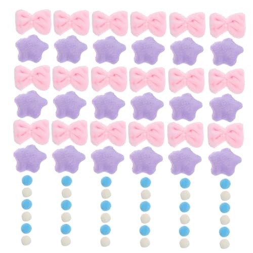 JECOMPRIS Kindervorhang Schlafzimmertürvorhang Türvorhang Für Junge Mädchen Raumteilervorhang Flurvorhang Mit Schleife Bowknot Stern Ball Fenster Wandvorhang DIY Türgirlande Bänder von JECOMPRIS
