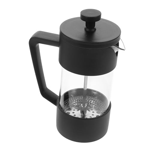 JECOMPRIS Presskaffeezubereiter Borosilikatglas Kaffeepresse Kaffeebereiter für Heiße und Kalte Getränke Vielseitig Einsetzbar Stilvolles Design für Zuhause und Camping JECOMPRIS Presskaffeezubereiter Borosilikatglas Kaffeepresse Kaffeebereiter für Heiße und Kalte Getränke Vielseitig Einsetzbar Stilvolles Design für Zuhause und Camping von JECOMPRIS