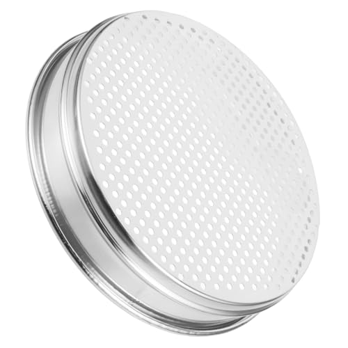 JECOMPRIS Probensieb Kornsieb Küchengerät Sieb Für Küchenzutaten Küchensieb Manuelles Sieb Manuelles Getreidesieb Sandsieb Getreidesieb Für Die Küche Metallsieb Gewürzsieb Aluminium Silver JECOMPRIS Probensieb Kornsieb Küchengerät Sieb Für Küchenzutaten Küchensieb Manuelles Sieb Manuelles Getreidesieb Sandsieb Getreidesieb Für Die Küche Metallsieb Gewürzsieb Aluminium Silver von JECOMPRIS