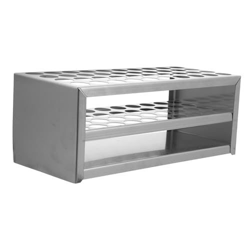 JECOMPRIS Reagenzglasgestell Gestell für Zentrifugenröhrchen Laborzentrifuge riesiges Reagenzglas Reagenzgläser Rohrgestelle Ständer für Zentrifugenröhrchen Rostfreier Stahl Silber JECOMPRIS Reagenzglasgestell Gestell für Zentrifugenröhrchen Laborzentrifuge riesiges Reagenzglas Reagenzgläser Rohrgestelle Ständer für Zentrifugenröhrchen Rostfreier Stahl Silber von JECOMPRIS