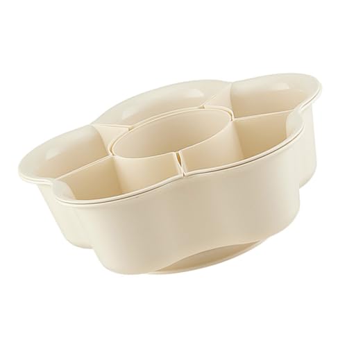 JECOMPRIS Rotierbarer Hot Pot Servierteller mit Abfluss Vielseitiges Küchenzubehör für Gemüse und Speisen Drehbarer Mehrfach Food Container für Familienessen und Partys JECOMPRIS Rotierbarer Hot Pot Servierteller mit Abfluss Vielseitiges Küchenzubehör für Gemüse und Speisen Drehbarer Mehrfach Food Container für Familienessen und Partys von JECOMPRIS