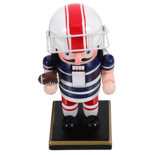 JECOMPRIS Rugby Ornamente Süßes Nussknacker Tischornament Nussknacker Mittelstück Nussknacker Dekorationen Nussknacker Tischdekorationen Nussknacker Ornament Sport Ornamente Holz JECOMPRIS Rugby Ornamente Süßes Nussknacker Tischornament Nussknacker Mittelstück Nussknacker Dekorationen Nussknacker Tischdekorationen Nussknacker Ornament Sport Ornamente Holz von JECOMPRIS