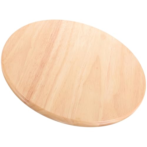 JECOMPRIS Runder Holz hocker Sitzfläche Ersatzteil aus Massivem Holz Robust Langlebig Sitzkissen für Barhocker Küchenstuhl Esszimmer Geeignet von JECOMPRIS