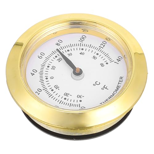 JECOMPRIS Rundes Thermometer für Tee Boxen Präzises Temperaturmessgerät für Innenräume Hygrometer für Badezimmer Schlafzimmer Küche Robustes und Tragbares Design für Verschiedene JECOMPRIS Rundes Thermometer für Tee Boxen Präzises Temperaturmessgerät für Innenräume Hygrometer für Badezimmer Schlafzimmer Küche Robustes und Tragbares Design für Verschiedene von JECOMPRIS
