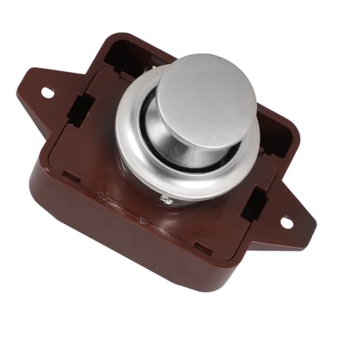 JECOMPRIS Rv Push Button Türschloss Material Vielseitig Einsetzbar Für Schrank Und Möbel Einfache Installation Verschiedene Farboptionen Erhältlich von JECOMPRIS