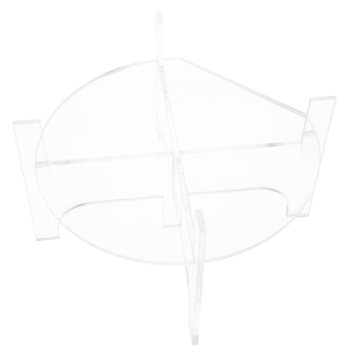 JECOMPRIS Saftgetränkespender Nur Getränkespenderständer Cupcake -Servierschale Cocktailhalter Wasserspender-Arbeitsplatte Präsentationsständer für Saftspender Teespender Acryl Transparent von JECOMPRIS