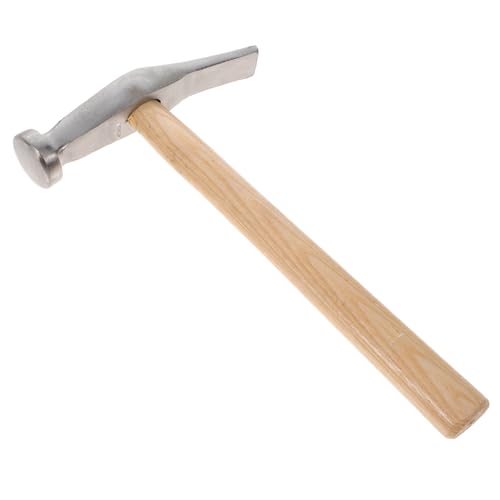 JECOMPRIS Schuhhammer Aus Stahl Mit Holzgriff Für Schuhreparaturen Schlagfest Und Verschleißfest Langlebig Und Rostfrei Geeignet Für Schuhmacherwerkzeuge von JECOMPRIS