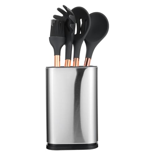 JECOMPRIS Silikon Kochutensilien Teilig mit Edelstahl Eimer Antihaftbeschichtet Ergonomisch Geformte Küchenhelfer Inklusive Ölpinsel Sieb und Schöpflöffel Praktisch und Hitzebeständig für JECOMPRIS Silikon Kochutensilien Teilig mit Edelstahl Eimer Antihaftbeschichtet Ergonomisch Geformte Küchenhelfer Inklusive Ölpinsel Sieb und Schöpflöffel Praktisch und Hitzebeständig für von JECOMPRIS