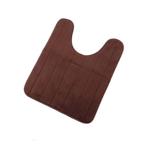 JECOMPRIS Stretchbarer U Förmiger Wc Sitzbezug aus Dickem Baumwollstoff Waschbar rutschfest Passend Warme Memory Schaum Toilettensitzauflage in Kaffee JECOMPRIS Stretchbarer U Förmiger Wc Sitzbezug aus Dickem Baumwollstoff Waschbar rutschfest Passend Warme Memory Schaum Toilettensitzauflage in Kaffee von JECOMPRIS