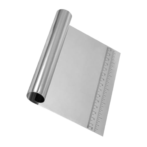 JECOMPRIS Teigschaber mit Multifunktionales Küchenwerkzeug für Teig Butter Kuchen und Pizza Robuster Metallschaber mit Einzigartigem Griff für Arbeiten der Küche Zufällige Zufällige Farbe JECOMPRIS Teigschaber mit Multifunktionales Küchenwerkzeug für Teig Butter Kuchen und Pizza Robuster Metallschaber mit Einzigartigem Griff für Arbeiten der Küche Zufällige Zufällige Farbe von JECOMPRIS