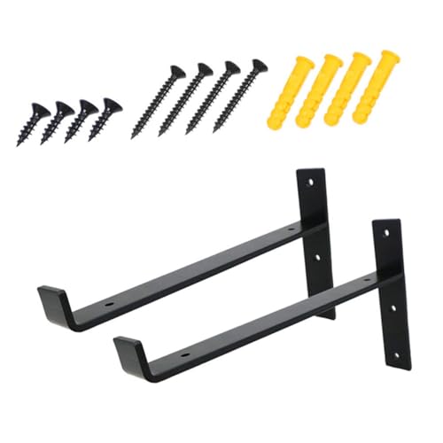 JECOMPRIS Teiliges DIY Wandregal aus Metall Vintage Wandaufbewahrung Kreatives Bücherregal mit Förmiger Stütze Vielseitig für Wohnzimmer Schlafzimmer Büro Einfache Montage Platzsparend und JECOMPRIS Teiliges DIY Wandregal aus Metall Vintage Wandaufbewahrung Kreatives Bücherregal mit Förmiger Stütze Vielseitig für Wohnzimmer Schlafzimmer Büro Einfache Montage Platzsparend und von JECOMPRIS