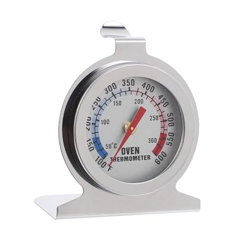 JECOMPRIS Thermometer für Backofen aus Präzises Ofenthermometer mit Flexiblem Montagesystem und Großem Ablesbarem Ziffernblatt für Grill Bbq und Vielseitige Kochanwendungen JECOMPRIS Thermometer für Backofen aus Präzises Ofenthermometer mit Flexiblem Montagesystem und Großem Ablesbarem Ziffernblatt für Grill Bbq und Vielseitige Kochanwendungen von JECOMPRIS