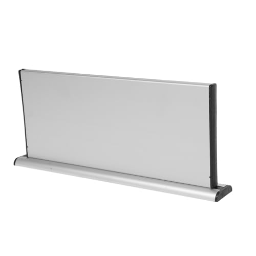 JECOMPRIS Türschild Halter Aluminium Namensschild für Büro und Zuhause Wandschild zu Montieren Langlebig und Vielseitig Einsetzbar von JECOMPRIS