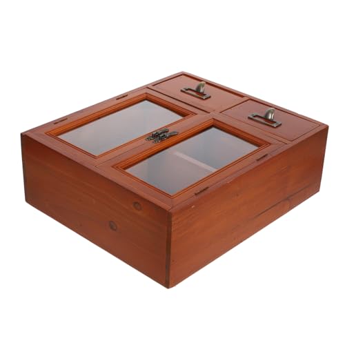 JECOMPRIS Vintage Wandhängeschrank aus Holz mit Doppeltüren Rustikaler Hängeschrank für Haus und Zimmer Platzsparender Aufbewahrungsschrank Einfacher Einbau Großes Fassungsvermögen JECOMPRIS Vintage Wandhängeschrank aus Holz mit Doppeltüren Rustikaler Hängeschrank für Haus und Zimmer Platzsparender Aufbewahrungsschrank Einfacher Einbau Großes Fassungsvermögen von JECOMPRIS