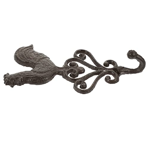 JECOMPRIS Vintage Wandhaken aus Gusseisen im Design Eines Hahns Robuster Dekorativer Kleiderhaken für Handtücher Schlüssel und für Küche Bad und Flur JECOMPRIS Vintage Wandhaken aus Gusseisen im Design Eines Hahns Robuster Dekorativer Kleiderhaken für Handtücher Schlüssel und für Küche Bad und Flur von JECOMPRIS