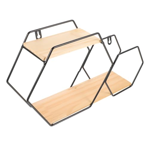 JECOMPRIS Wandregal Hexagon aus Wandmontiertes Dekoratives Regal für Schlafzimmer und Wohnzimmer Großer Stauraum und Langlebig Aesthetic Design Praktische Aufbewahrungslösung für JECOMPRIS Wandregal Hexagon aus Wandmontiertes Dekoratives Regal für Schlafzimmer und Wohnzimmer Großer Stauraum und Langlebig Aesthetic Design Praktische Aufbewahrungslösung für von JECOMPRIS