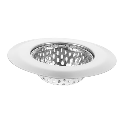 JECOMPRIS Waschbecken Sieb rostfreies Spülbeckensieb Wanne Haarfänger Ablaufsieb für Küchenspüle Mesh-Abflusssieb für die Küchenspüle Spüle Filterkorb Rostfreier Stahl Silver JECOMPRIS Waschbecken Sieb rostfreies Spülbeckensieb Wanne Haarfänger Ablaufsieb für Küchenspüle Mesh-Abflusssieb für die Küchenspüle Spüle Filterkorb Rostfreier Stahl Silver von JECOMPRIS