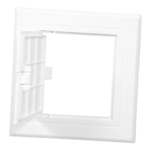 JECOMPRIS Weiße PVC Revisionsklappe für Trockenbau Wand und Decke Wasserresistente Abdeckung für Sanitär und Elektroinstallationen Einfache Montage zur Inspektion von Rohrleitungen JECOMPRIS Weiße PVC Revisionsklappe für Trockenbau Wand und Decke Wasserresistente Abdeckung für Sanitär und Elektroinstallationen Einfache Montage zur Inspektion von Rohrleitungen von JECOMPRIS