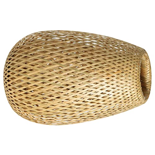 JECOMPRIS Woven Bamboo Lampenschirm Rustikaler Vielseitiger Lampenschirm für Pendelleuchten und Deckenlampen für Schlafzimmer Wohnzimmer und Restaurants JECOMPRIS Woven Bamboo Lampenschirm Rustikaler Vielseitiger Lampenschirm für Pendelleuchten und Deckenlampen für Schlafzimmer Wohnzimmer und Restaurants von JECOMPRIS