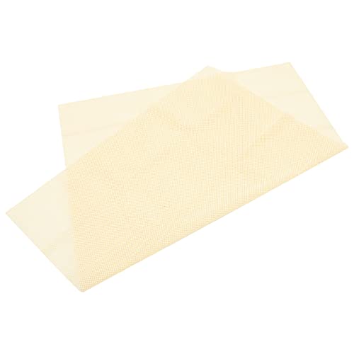 JECOMPRIS rutschfeste Sofa Unterlage Beige Weiche Gummimatte mit Netzstruktur Rutsch Schutz für Sofakissen Teppich und Matratzen Schützt Möbeloberflächen Einfache Fixierung Zuhause von JECOMPRIS
